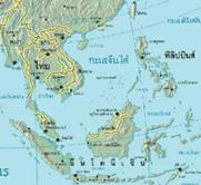 แผนที่ประเทศไทยจากนอกโลก