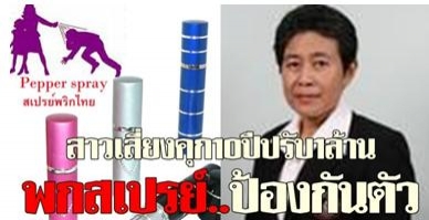 สเปรย์ป้องกันตัว