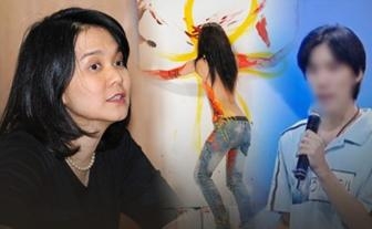 ภาพ ผศ.ดร.พิรงรอง รามสูต รณะนันท์ อาจารย์จากคณะนิเทศศาสตร์ จุฬาฯ  และผู้เข้าแข่งขันที่ตกเป็นข่าวจากรายการไทยแลนด์ก็อตทาเลนต์