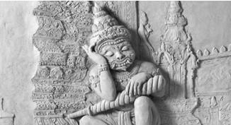 งานปั้นศิลปะภาพนูน