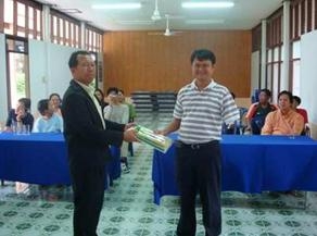 นายสัมฤทธิ์ ชาภิรมย์ ผจก.ศูนย์พิทักษ์สิทธิคนพิการ มูลนิธิพระมหาไถ่เพื่อพัฒนาคนพิการ พัทยา