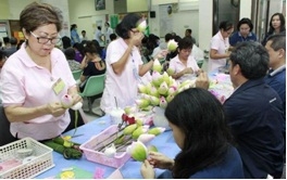 คณะจิตอาสากับศูนย์ส่งเสริมมิตรภาพบำบัดเพื่อนช่วยเพื่อน