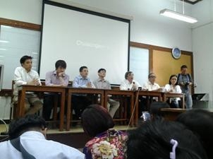 คณะรัฐศาสตร์ จุฬาลงกรณ์มหาวิทยาลัย มีการจัดแถลงข่าวเปิดตัวสมัชชาปกป้องประชาธิปไตย