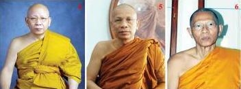 4.พระพรหมวชิรญาณ  5.พระพรหมมุนี  6.พระพรหมดิลก