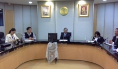 นายจุมพล สำเภาพล รองผู้ว่า กทม. นายนเรศ บุญเปี่ยม รักษาการผู้อำนวยการ (ขสมก.)และเครือข่ายเครือข่ายประชาชนทุกคนขึ้นรถเมล์ได้ทุกคัน