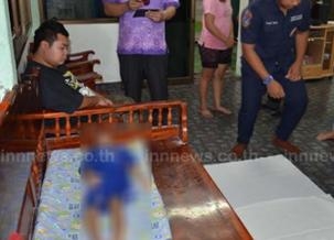 สภาพศพ ด.ช.ตุลา อนันต์ อายุ 4 ขวบ