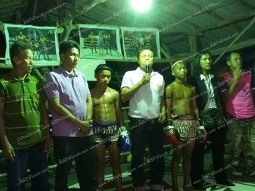 สมาคมคนตาบอดจังหวัดกระบี่ จัดกิจกรรมชกมวยการกุศล หารายได้ซื้อไม้เท้าให้คนตาบอด ทดแทนดวงตา