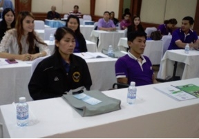 ผู้เข้าอบรมโครงการ “สร้างเสริมการเข้าถึงสิทธิการมีงานทำของคนพิการด้วยระบบออนไลน์ ระยะที่ 2”