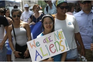 ขบวนพาเหรดคนพิการในนิวยอร์ก