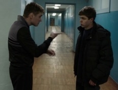 ภาพบางส่วนจากภาพยนตร์เรื่องThe Tribe  หนังภาษามือเรื่องแรกของโลก