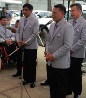 พล.ต.โอสถ ภาวิไล  เลขาธิการคณะกรรมการพาราลิมปิกแห่งประเทศไทย