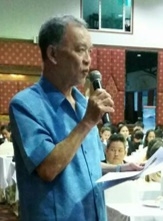 ผู้เข้าร่วมสัมมนาแสดงความคิดเห็นจากการเข้าร่วมประชุม