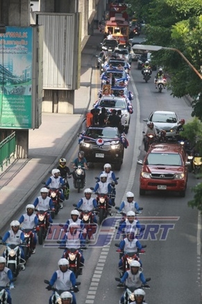 ขบวนแห่ทัพนักกีฬา “พาราลิมปิก” มุ่งสู่ทำเนียบ สุดคึกคัก