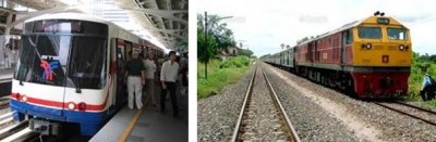 รถไฟฟ้า BTS และรถไฟฟ้ารางคู่