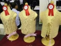 ผลงานที่ชนะรางวัลอันดับ 1, 2, 3 สาขาถักไหมพรม