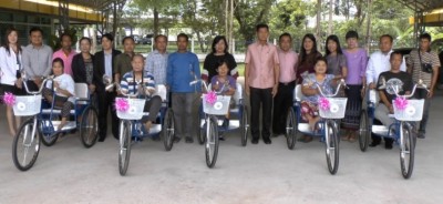 ศูนย์พัฒนาศักยภาพและอาชีพคนพิการหนองคายอบรมทักษะอาชีพคาร์แคร์