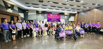 บุรีรัมย์นำเงินประมูลทะเบียนเลขสวยช่วยผู้พิการจากอุบัติเหตุ