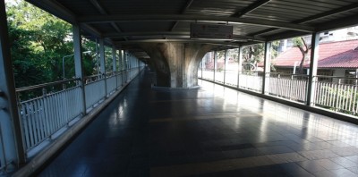 ทำสกายวอล์กแยกบางกะปิ เชื่อมรถไฟฟ้าสายสีเหลือง-ปรับทางเท้า,ทางม้าลาย
