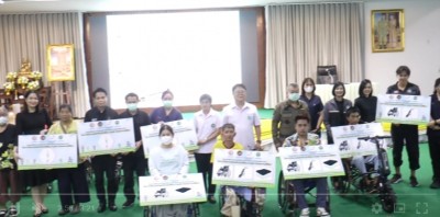 ขนส่งจังหวัดพิจิตร มอบอุปกรณ์ช่วยเหลือผู้พิการจากอุบัติเหตุทางถนน ประจำปี 2569 กว่า 1 12 ล้านบาท
