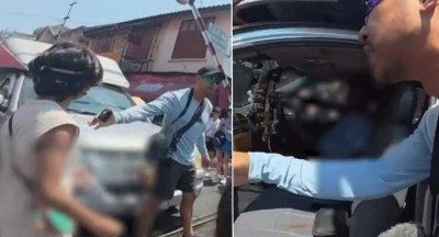 หลานกระบะหวิดชนลูก ๆ ‘กาย-ฮารุ’ ตลาดร่มหุบ ยันไม่ได้ตั้งใจ เผยใส่ขาเทียมกำลังไปรพ.เมียคลอดลูก