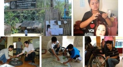 รวมภาพอาชีพต่างๆ ที่ศูนย์พักพิงชั่วคราว 9 ศูนย์ ฝึกอบรมให้ผู้ลี้ภัย