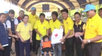 จังหวัดสระแก้วสร้างบ้านให้กับเด็กพิการ จำนวน 2 หลัง ตามโครงการกองทุนเงิน 10 บาท ช่วยบ้าน 10 หลัง