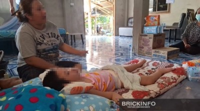 พะเยา วอนช่วยเหลือ แม่เลี้ยงเดี่ยวรับจ้างวัน 300 เลี้ยงลูกพิการทางสมอง 6 ปี