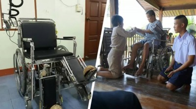 เปลี่ยนภาระเป็นพลัง เด็กสุพรรณฯ เจ๋ง สร้าง "วีลแชร์ AI" สั่งด้วยเสียง