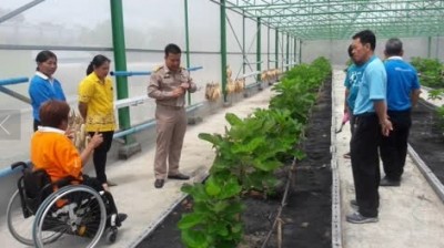 สพร.2 สุพรรณบุรี เปิดฝึกอบรมและเยี่ยมชมโครงการทอผ้าซาโอริ และการพัฒนาผลิตภัณฑ์ส่งเสริมคุณภาพชีวิตผู้พิการ