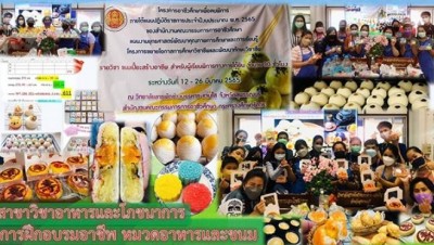 วช.บรรหาร-แจ่มใส ฝึกอาชีพให้กับคนพิการ