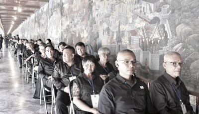 'ศาสนิกชน5ศาสนา-กลุ่มชาติพันธุ์-ผู้พิการ' เข้ากราบถวายความอาลัยพระบรมศพ‘สมเด็จพระพันปีหลวง’