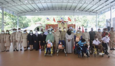 มูลนิธิคุณพุ่ม มอบทุนสนับสนุนการพัฒนาเด็กและเยาวชนพิการ ในพื้นที่จังหวัดยะลา จำนวน 540,000 บาท