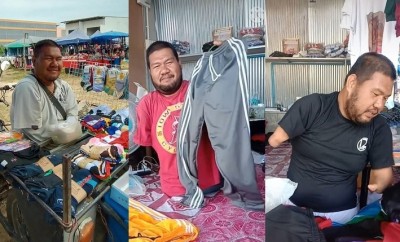 "อับดุลเลาะ มะลี" พ่อค้าออนไลน์มากแรงบันดาลใจ ถึงจะพิการแต่หัวใจไม่แพ้