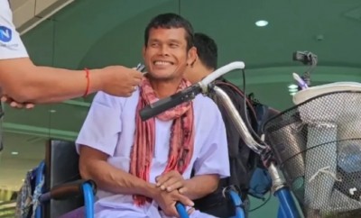 'ชายพิการ' ได้สิทธิ์รับเบี้ยคืนแล้ว พอใจหลังกรมบัญชีกลางชี้แจง