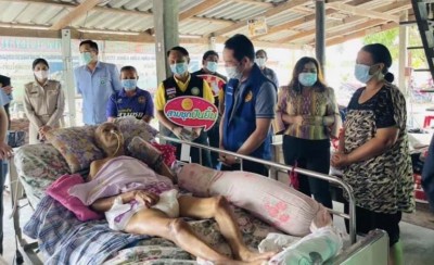 นอภ. สามชุก รุกโครงการ อำเภอปันสุข สามชุกปันยิ้ม “เยี่ยมบ้านยามเย็น”
