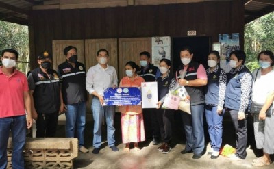 องผู้ว่าฯ พังงา ลงพื้นที่ตำบลนบปริง  ให้กำลังใจและมอบบ้านให้ผู้พิการ