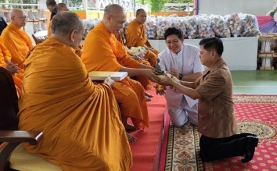 อธิบดีกรมการปกครอง เปิดโครงการ “นั่งสุข ลุกสบาย” ผสานพลังเมตตาคณะสงฆ์ ดูแลผู้สูงอายุและผู้พิการ