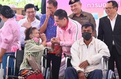 "วราวุธ" เปิดงานวันคนพิการสากลสุพรรณบุรีสร้างสังคมแห่งโอกาส