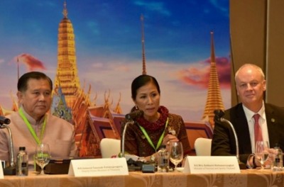 นางกอบกาญจน์ วัฒนวรางกูร รัฐมนตรีว่าการกระทรวงการท่องเที่ยวและกีฬา