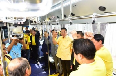 โคราชเจ๋ง!โชว์รถHybrid bus คันแรกของประเทศ ผลิตโดยคนไทย