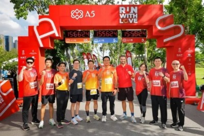 A5 ปลื้ม RUN WITH LOVE ปี 3 ระดมทุนทะลุ 1.7 ล้านบาท เปลี่ยนทุกก้าววิ่งเป็นโอกาสชีวิตเด็กโรคหัวใจพิการ