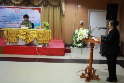 พมจ.สุรินทร์ อบรมให้ความรู้นายจ้าง เจ้าของสถานประกอบการเกี่ยวกับสิทธิประโยชน์การจ้างงานและช่วยเหลือคนพิการ