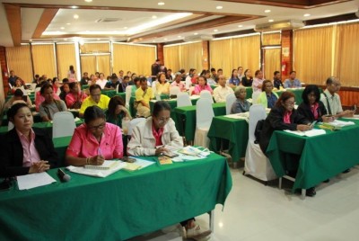 พมจ.สุรินทร์ อบรมให้ความรู้นายจ้าง เจ้าของสถานประกอบการเกี่ยวกับสิทธิประโยชน์การจ้างงานและช่วยเหลือคนพิการ