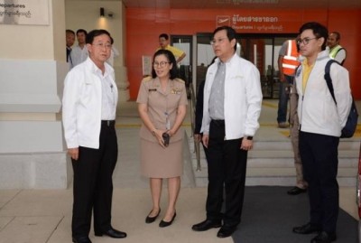 คมนาคมตรวจความพร้อมสนามบินแม่สอด