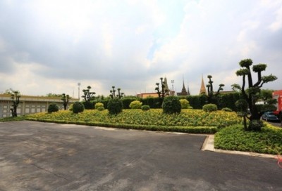 พระเมรุมาศบริเวณท้องสนามหลวง