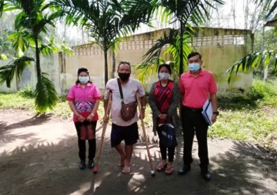 สำนักงานจัดหางานจังหวัดตรัง ออกตรวจสอบการขอใช้สิทธิตามมาตรา 35