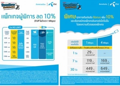 ดีแทค ร่วมสนับสนุน สำนักงานคณะกรรมการกิจการกระจายเสียง กิจการโทรทัศน์และกิจการโทรคมนาคมแห่งชาติ (กสทช.) มอบสิทธิพิเศษสำหรับผู้พิการ
