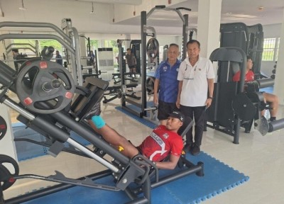 ดร.กิตติพงษ์ โพธิมู” เดินทางเยี่ยมและให้กำลังใจ นักกีฬากรีฑาคนพิการทางสมองทีมชาติไทย ก่อนลุยศึกเอเชียนพาราเกมส์ ปลายปีนี้