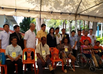 มูลนิธิขาเทียมในสมเด็จพระศรีนครินทราบรมราชชนนี ให้บริการทำขาเทียมแก่ผู้พิการในพื้นที่จังหวัดนครราชสีมา