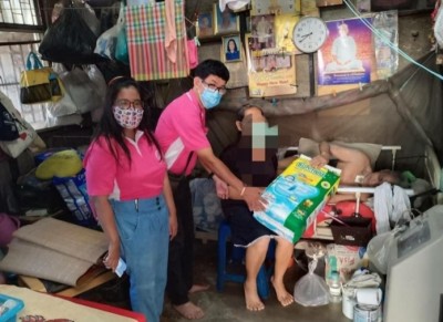 ชีวิตต้องรอด โควิด-19 เดือดร้อนX3 คนพิการชุมชนคลองเตย
